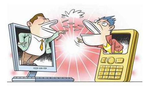 广交会上要学会进行“对骂”