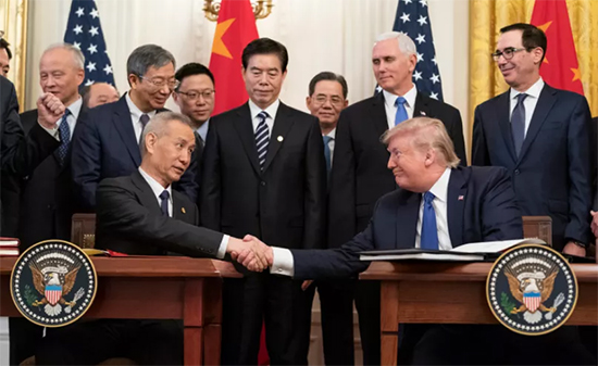 中美贸易协议将重新评估！