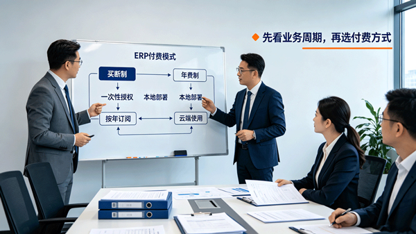 外贸ERP选型深度算账!年费与买断模式的成本、风险全对比(图2)