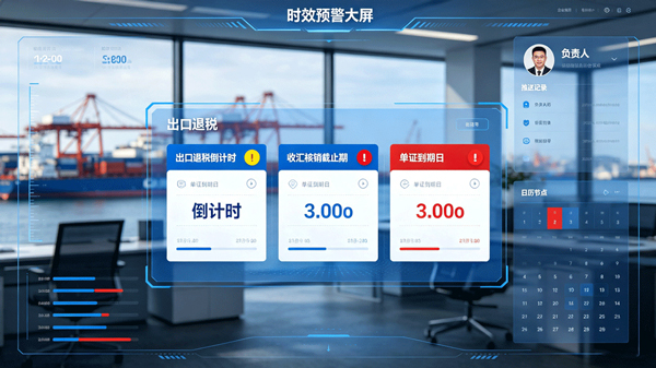 一笔单证对不上，退税压了三个月？外贸ERP全链路预警风控来解决(图1)