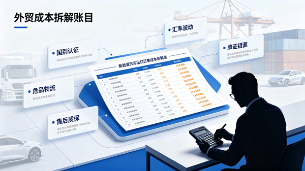 订单涨了40%，利润没涨一分！外贸ERP让新能源车企盈利“稳到站”(图2)