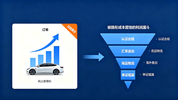 订单涨了40%，利润没涨一分！外贸ERP让新能源车企盈利“稳到站”(图1)