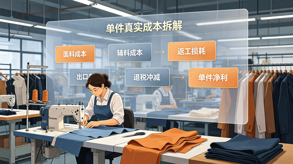 合同签了赚10%，最后却亏了？外贸ERP服装版把订单真实利润精细化(图4)